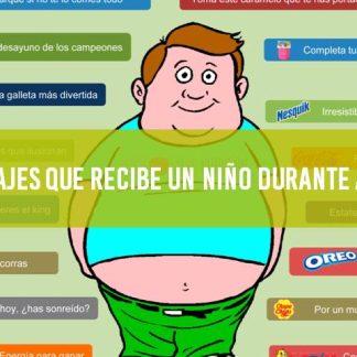Mensajes directos que recibe un niño al día