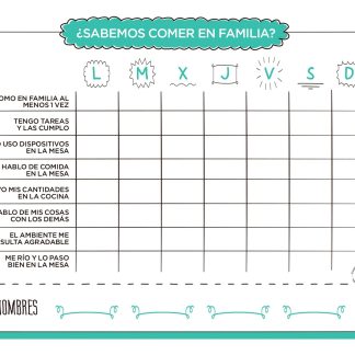 Sabemos comer en familia