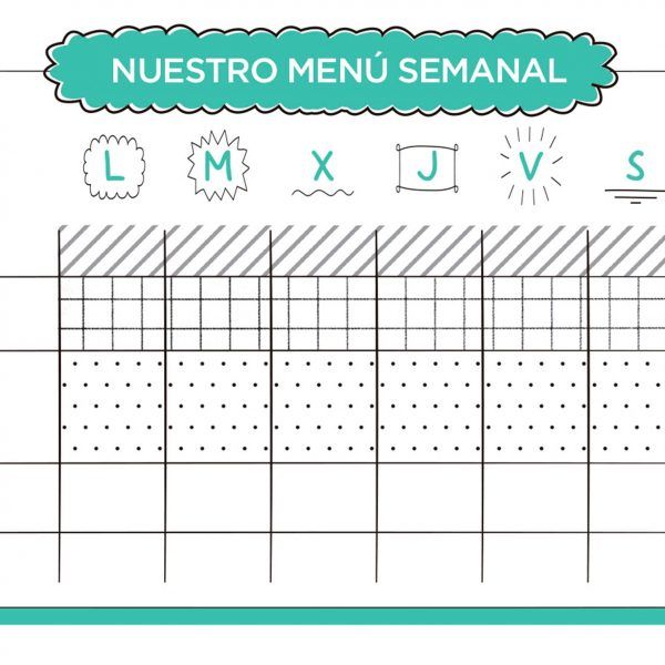 Menú semanal