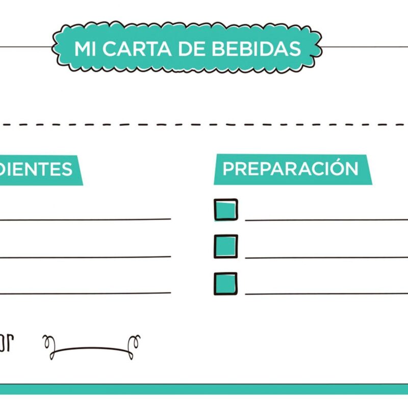 Carta de bebidas