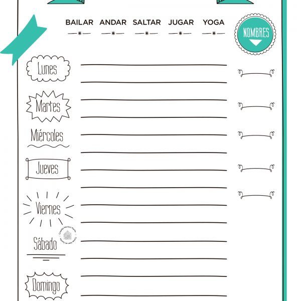 Planficador de actividades