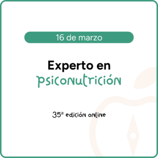 Cuotas Experto Psiconutrición XXXV